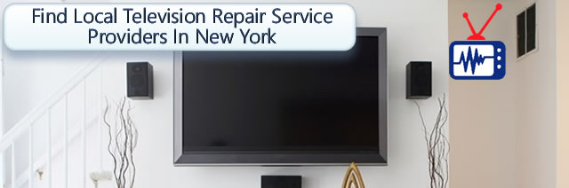 Schedule your television service appointment in New York today.